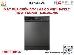 Máy rửa chén độc lập kết nối Wifi Hafele HDW-F6072B - 535.29.700 - Thương Hiệu Đức